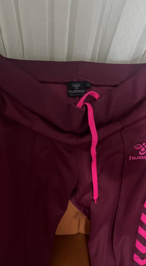 Kadın Koyu Pembe hummel eşofman altı - Görsel 2