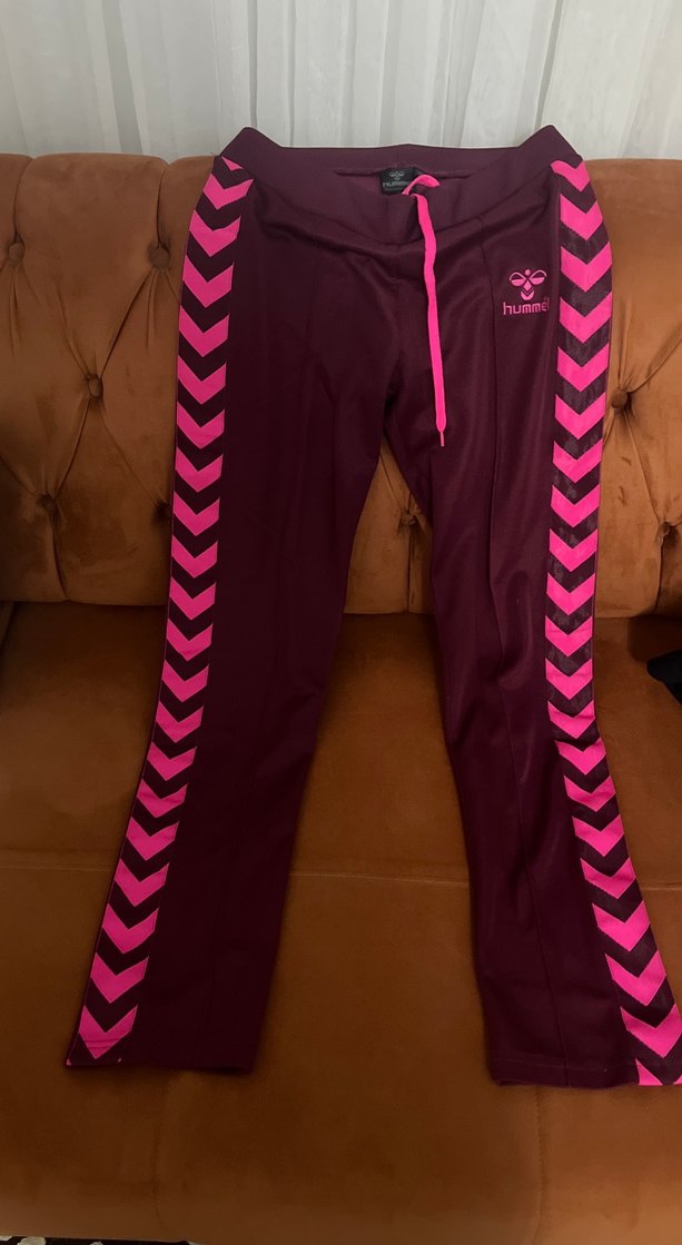 Kadın Koyu Pembe hummel eşofman altı - Görsel 3