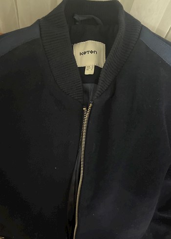 Lacivert Kadın Midi Kaşe kaban - Görsel 4