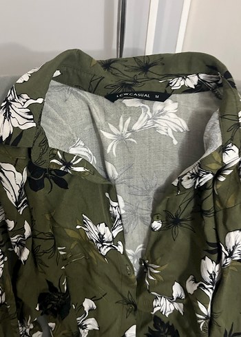 Çiçek Desenli Uzun Kollu Kadın Elbise - Görsel 3