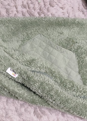 Gri Çocuk Battaniyesi Yumuşak Kumaş - Görsel 3