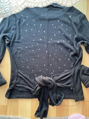 Zara Orijinal Zara Pullu Bluz