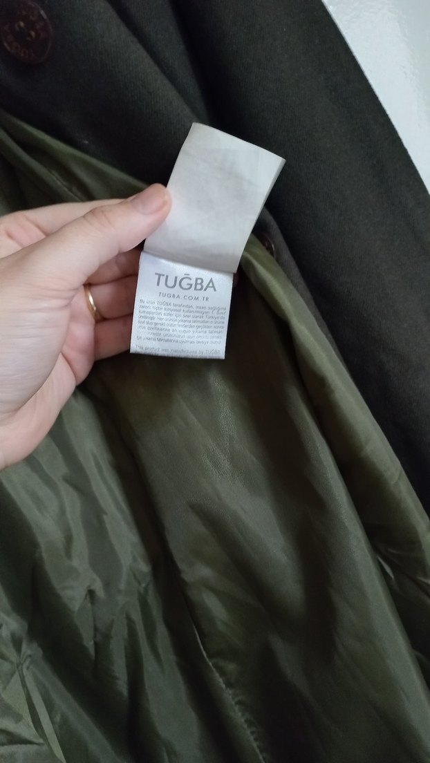 TUĞBA MARKA KAŞE UZUN KABAN - Görsel 3