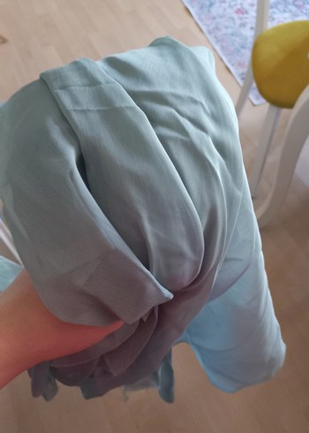 Yeşil Nakışlı Uzun Bohem Elbise - Görsel 4