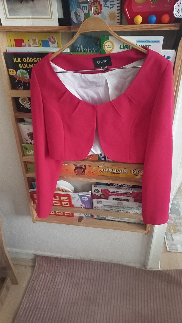 Drapeli Bolerolu Takım Elbise - Görsel 4