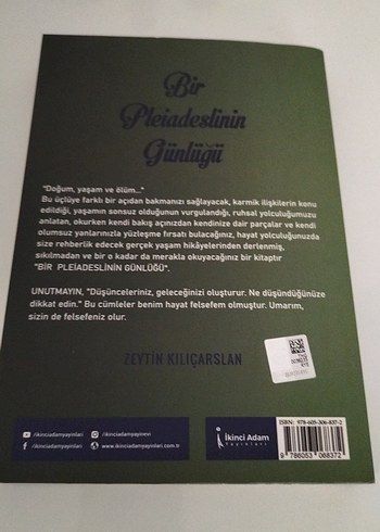 Bir Pleiadeslinin Günlüğü - Zeytin Kılıçarslan - Görsel 2