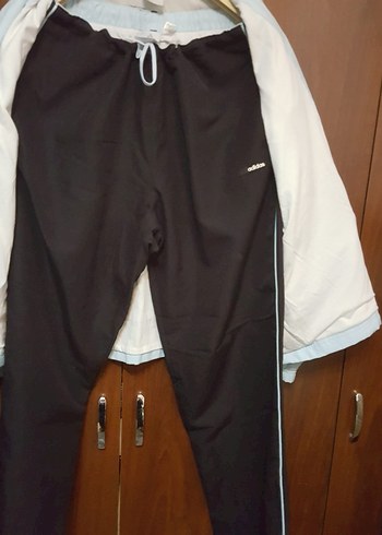 Mavi Siyah Kadın Fermuarlı Rahat Eşofman Takım - Görsel 4