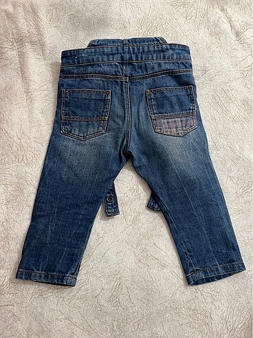 12-18 Ay Beden mavi Renk Çocuk tulum jean