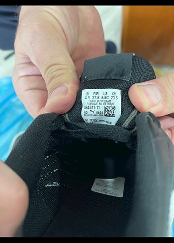 Kadın Siyah Spor Ayakkabı - Görsel 3