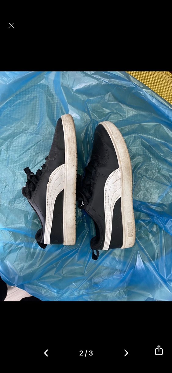 Kadın Siyah Spor Ayakkabı - Görsel 2