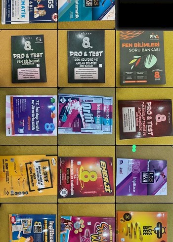 Lgs 8.sınıf test kitabu soru bankası - Görsel 2