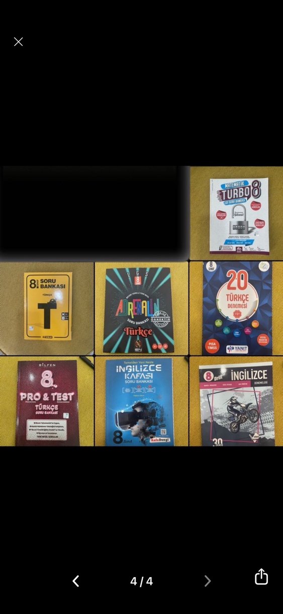 Lgs 8.sınıf test kitabu soru bankası - Görsel 4