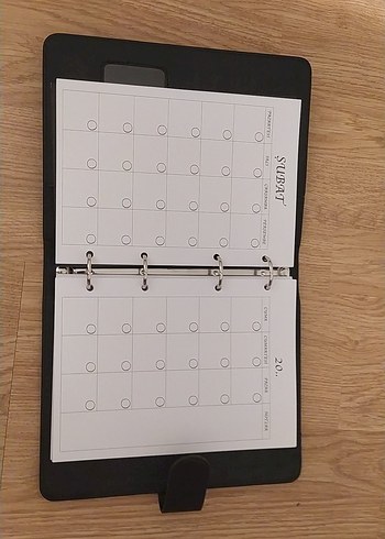 Beden Siyah Kapaklı Planlayıcı