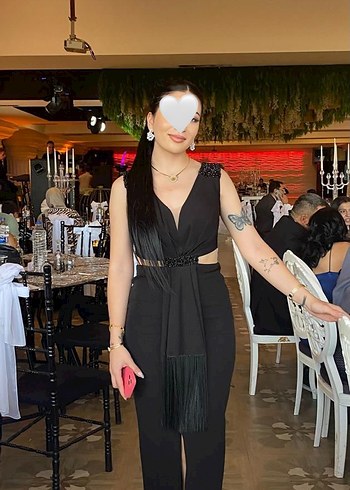 Bir kere giyildi rahat esnek abiye - Görsel 2