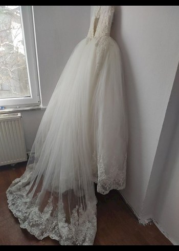 Modern Prenses Gelinlik tablet telefonla takasa açıktır - Görsel 4