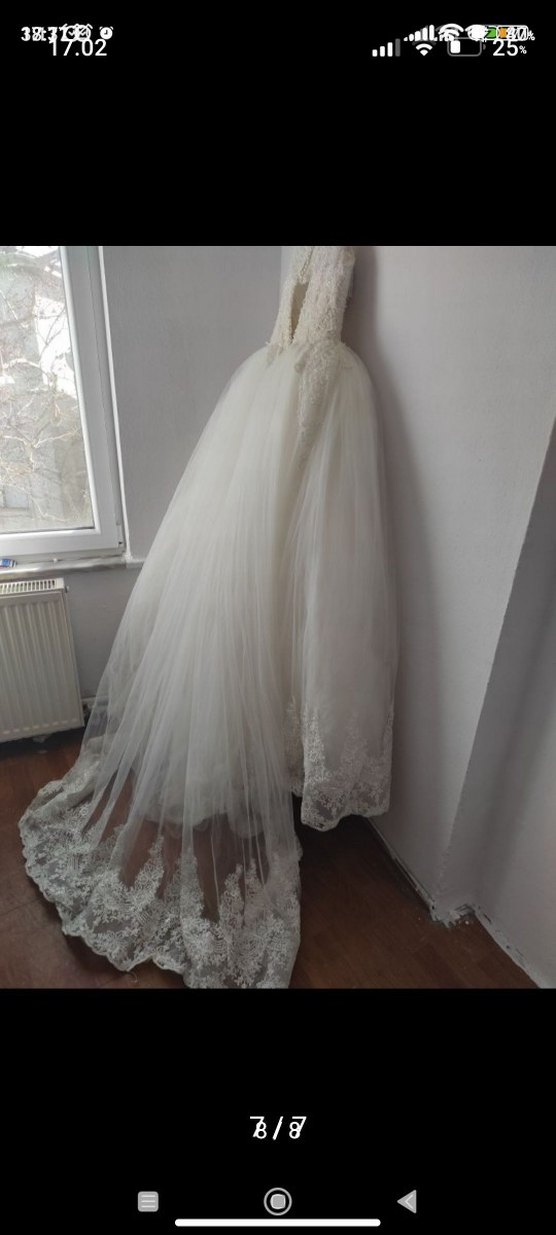 Modern Prenses Gelinlik tablet telefonla takasa açıktır - Görsel 4