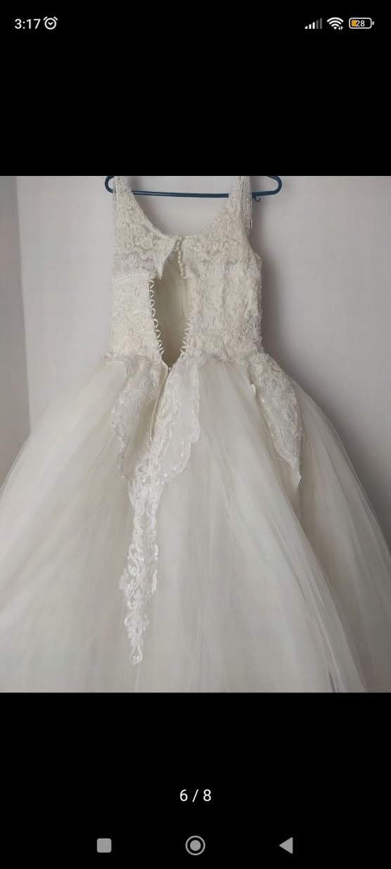 Modern Prenses Gelinlik tablet telefonla takasa açıktır - Görsel 3