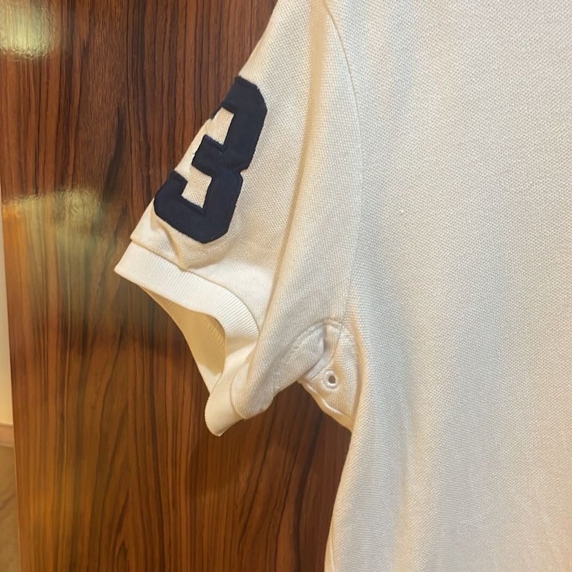 Erkek Beyaz Polo Tişört - Görsel 4