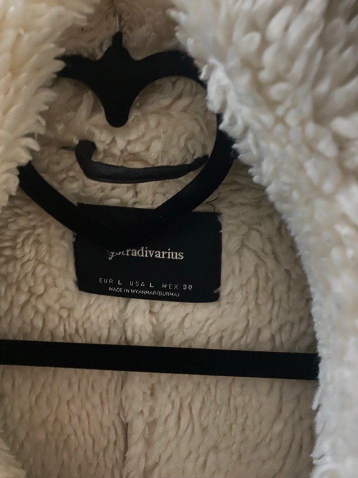 Kürk Detaylı Siyah Deri Biker Ceket - Görsel 2