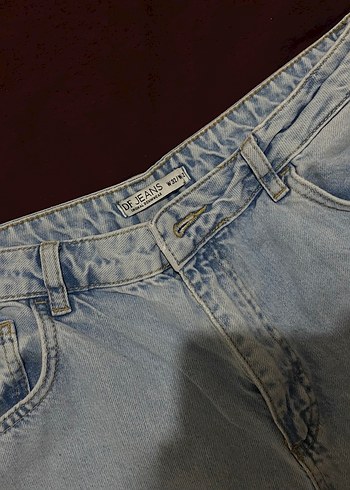 Wide leg mavi jean - Görsel 2