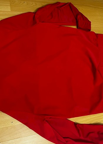 Kırmızı Puma Fermuarlı Erkek Sweatshirt hırka - Görsel 5