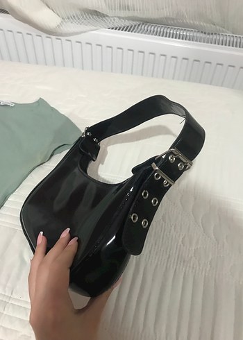 3'lü Kombin: Çanta, Crop, Pantolon - Görsel 5