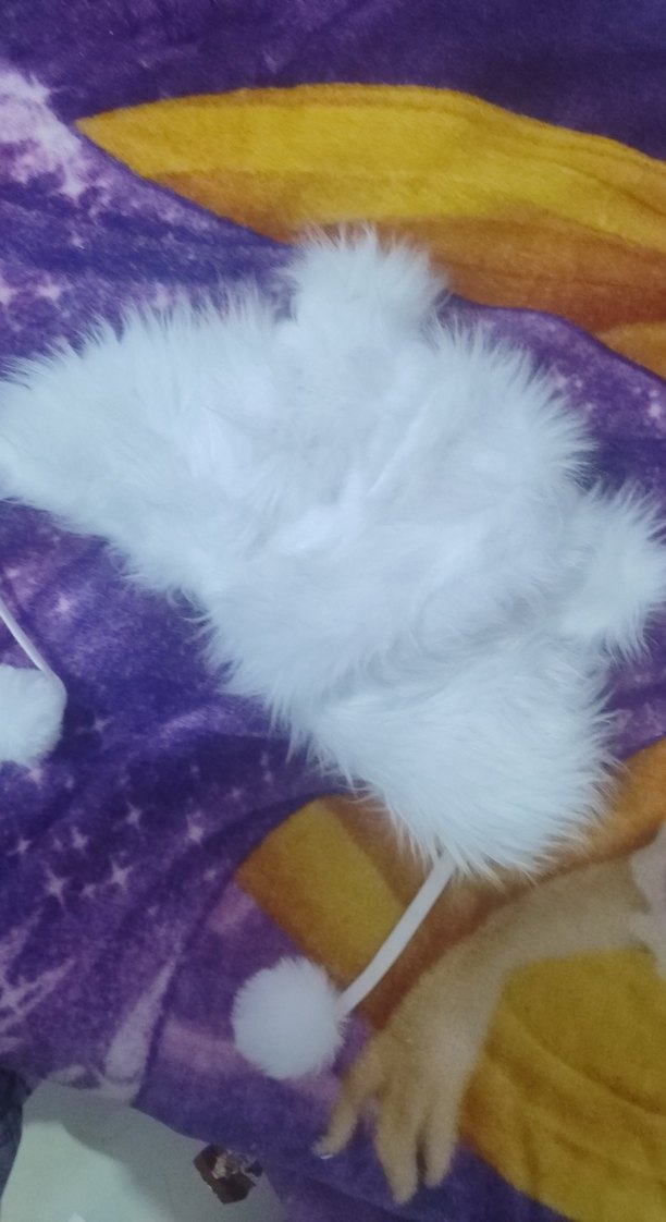 hello kittyli peluş şapka - Görsel 3