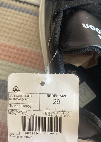 Letoon Erkek Çocuk Spor Ayakkabı Velcro - Görsel 6