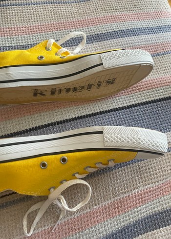 Sarı Bağcıklı Kadın Spor Ayakkabı kinetix - Görsel 3