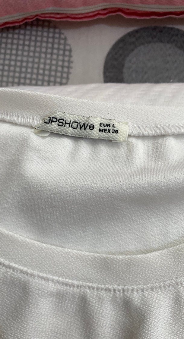 Beyaz Kısa Kollu Hamile Tişörtü - Görsel 3