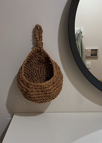 Asma Hasır Sepet - Görsel 3