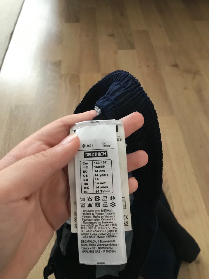 Erkek Çocuk lacivert ipli deniz şortu - Görsel 4