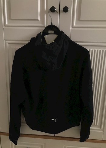 m Beden Siyah Kadın Puma Kapüşonlu Sweatshirt