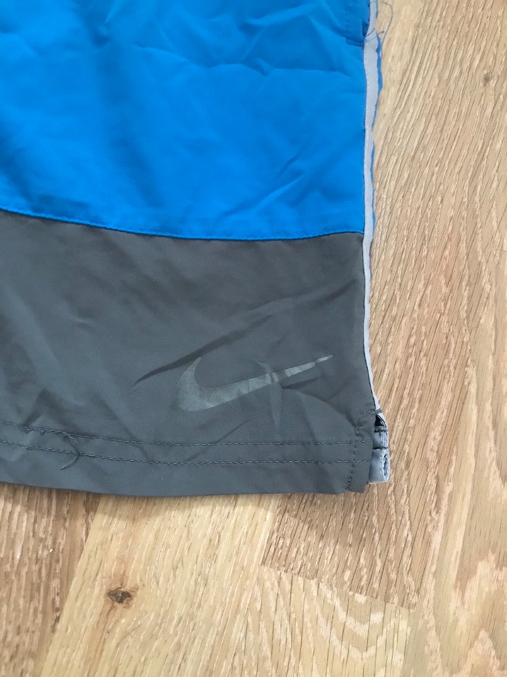 Mavi ve Gri Erkek Yüzme Şortu Nike - Görsel 4