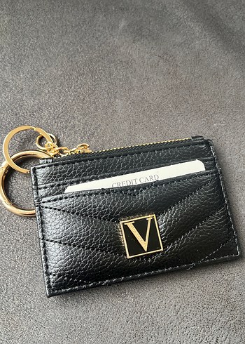 Altın Fermuarlı Deri Kadın Cüzdan VS - Görsel 2