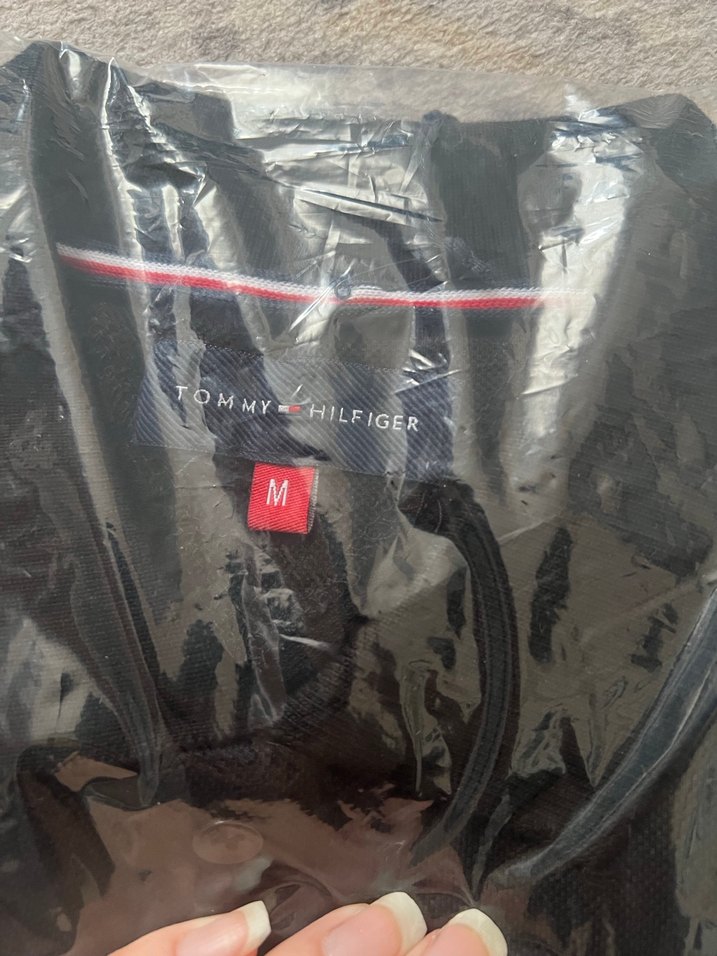 Siyah Fermuarlı Erkek Polo Tişört - Görsel 2