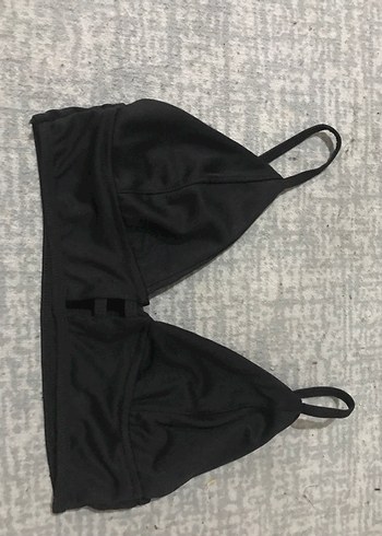 Siyah Strappy İp Askılı Bikini Takımı - Görsel 2