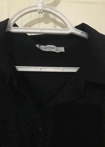 Düğmeli Siyah Keten Kadın Tulum - Görsel 3