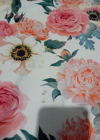 Pembe Çiçekli Kapüşonlu Hamile Tişörtü - Görsel 3