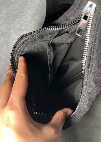 Siyah Minimalist Kadın Omuz Çantası - Görsel 3