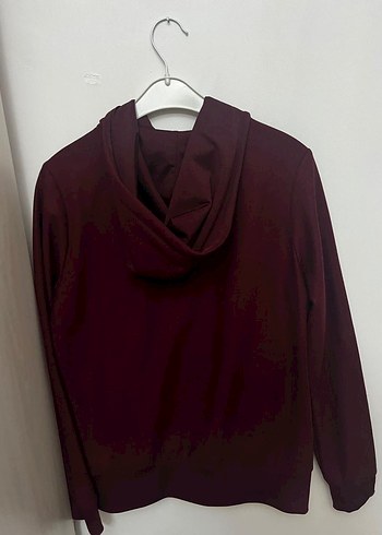 LTB Bordo Fermuarlı Kadın Sweatshirt