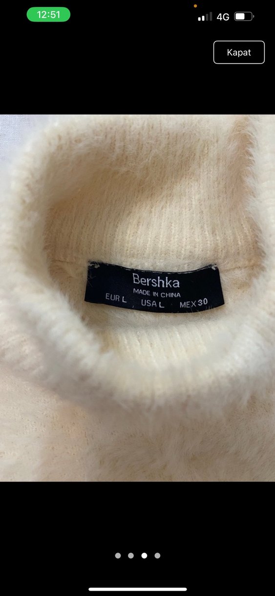 Bershka Crop Kazak - Görsel 3