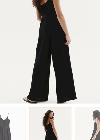 H&M Kuşaklı Tulum - Görsel 4