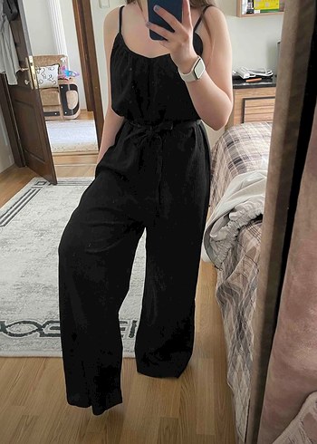 H&M Kuşaklı Tulum - Görsel 3