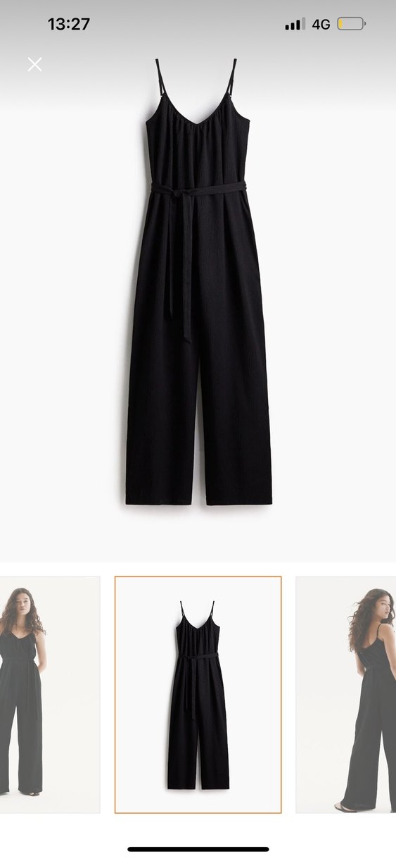 H&M Kuşaklı Tulum - Görsel 2