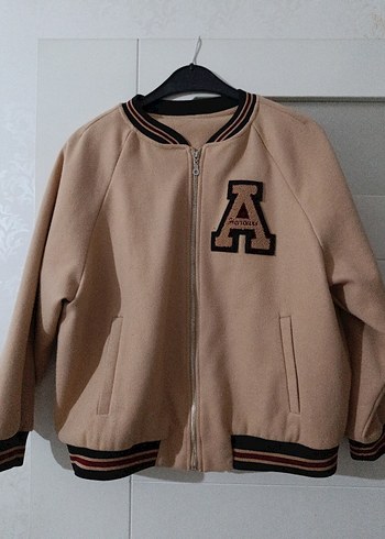 Bej Fermuarlı Kadın Sweatshirt