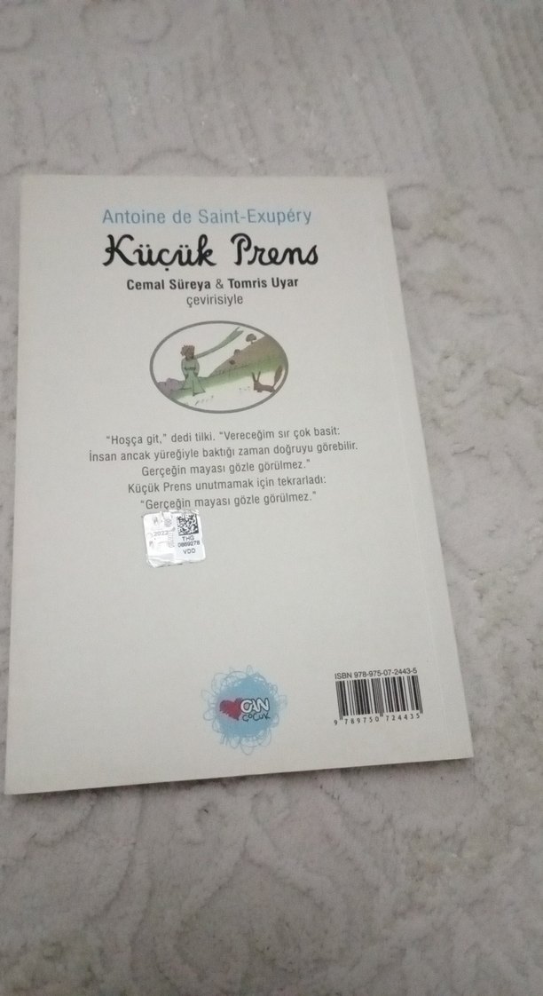 Küçük Prens - Antoine de Saint-Exupéry - Görsel 2