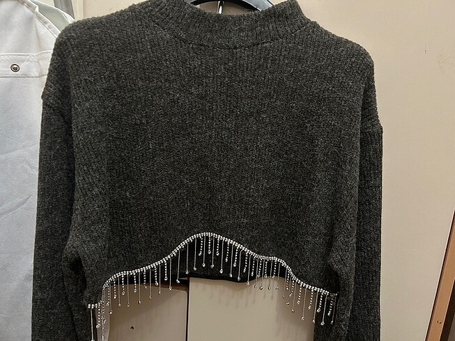 Zara Zara crop bluz