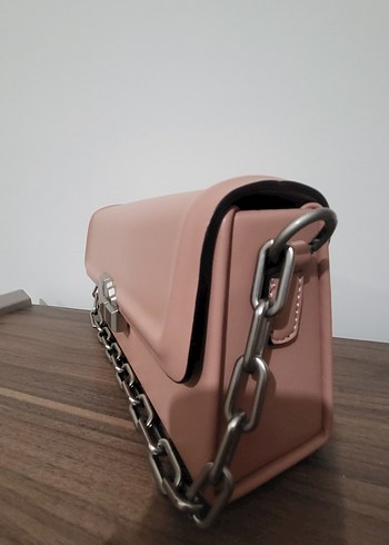 ÇÇS ÇÇS MARKA PUDRA PEMBE ÇANTA