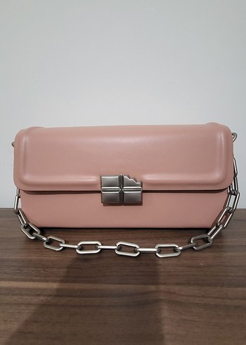ÇÇS MARKA PUDRA PEMBE ÇANTA